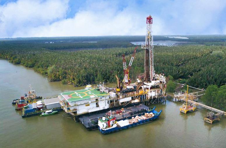 Proyek Swamp Barge Rig dan Drilling Location Construction Preparation Services 05 Januari 2024 !